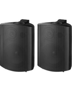 Enceinte Public adress&#44; 100 V&#44; 15 W&#44; universelle&#44; (paire)&#44; noires