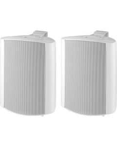 Enceinte Public adress&#44; 100 V&#44; 15 W&#44; universelle&#44; (paire)&#44; blanches