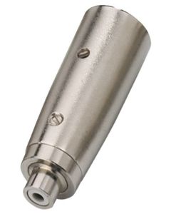 Adaptateur XLR mâle / RCA femelle