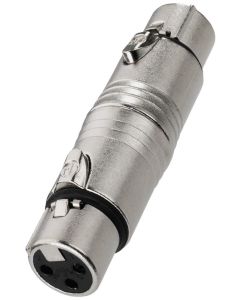 Adaptateur XLR 3 pôles femelle / XLR 3 pôles femelle - NEUTRIK