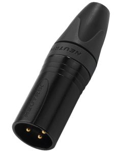 Fiche XLR mâle&#44; 3 pôles - NEUTRIK