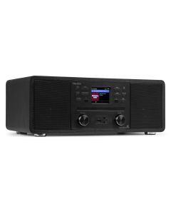 Radio internet&#44; DAB+&#44; FM&#44; BT&#44; CD&#44; couleur noire - Avola