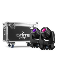 Set de 2 x Lyre LED spot 220W - IGNITE220 LED