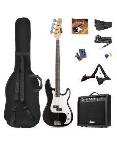 GigKit Pack guitare basse&#44; noire  