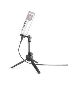 Micro studio&#44; condensateur&#44; titane&#44; USB&#44; avec support&#44; bonette et cordon - CM320S